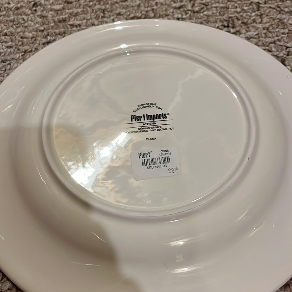 Athena dinner plate replacement pier one - Picture 2 of 5